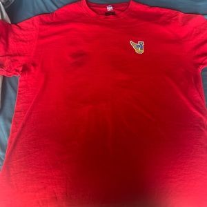 Mens red Jetlife T-Shirt